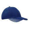 Cap - mod. 4007:Blue, Polyester, White